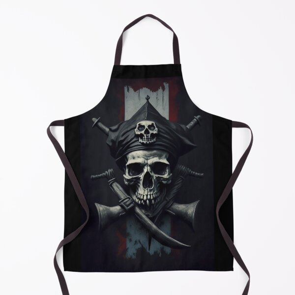 Item preview, Death, Pirate skull, BlackBeard sailing designed and sold by PhotoArtMC.