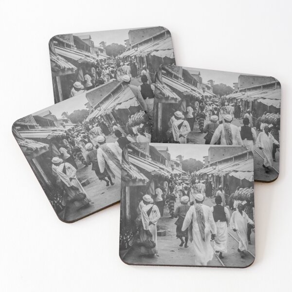 Item preview, Zanzibar Street Scene 1903 designed and sold by lobodelnoir.