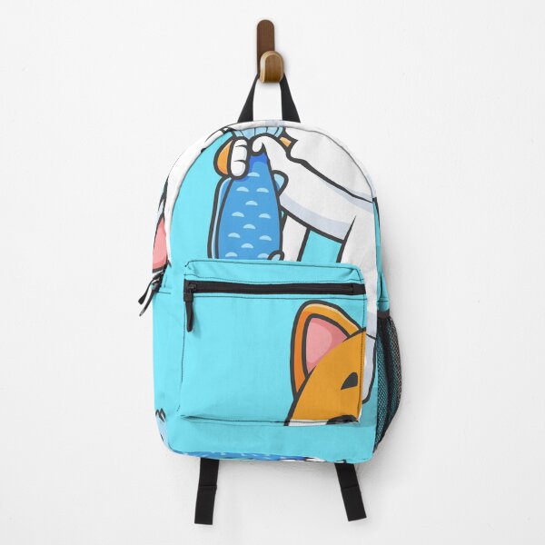 Item preview, Cute Cat with Fish designed and sold by hjian8219.