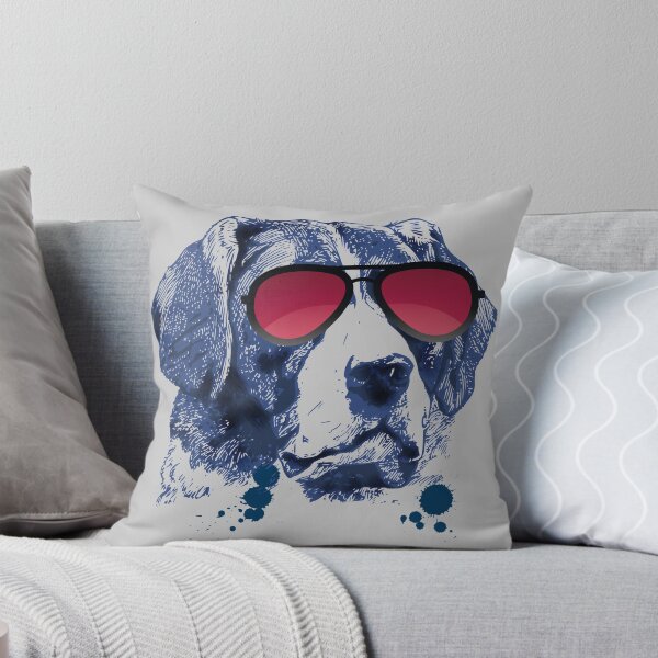 Item preview, dogge glasses blue ink sketch dog dog splatter wuff gassi designed and sold by originalstar.