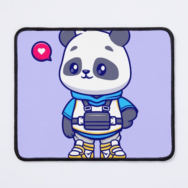 Item preview, Cool Panda in Hoodie and Sneakers designed and sold by hjian8219.