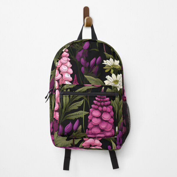 Item preview, Foxglove (Digitalis) garden pattern designed and sold by dzineNJ.