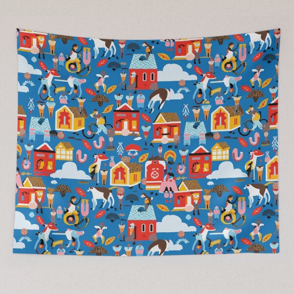 Item preview, Vibrant Urban Facade Boasts Contemporary Geometric Design designed and sold by Andrewmedia.