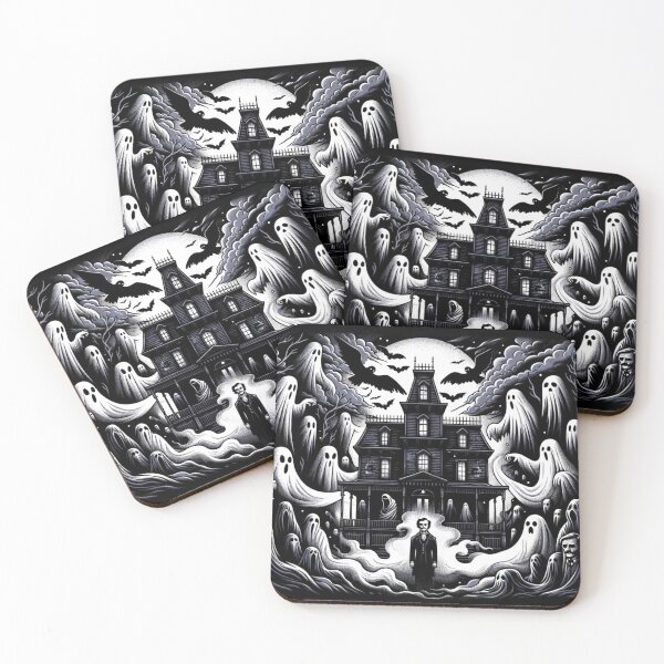 Item preview, Poe's Ghostly House designed and sold by BeautBoldBasic.