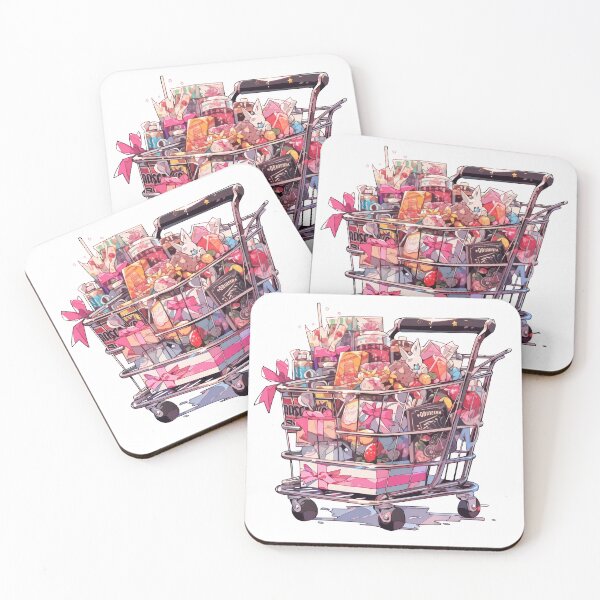 Item preview, Shopping Cart Full of Gifts designed and sold by KaleidoKiosk.