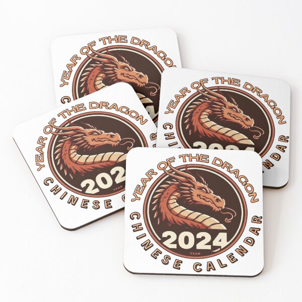 Item preview, Year of the dragon New year 2024 designed and sold by Alkymias.