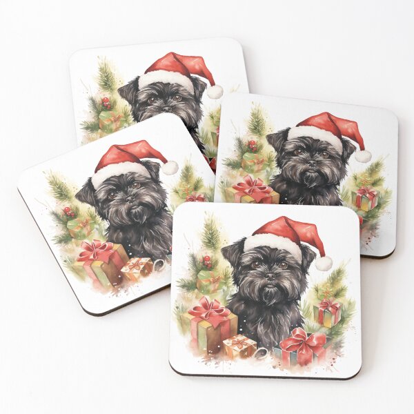 Item preview, Christmas Affenpinscher Dog Presents designed and sold by TheWildFlix.