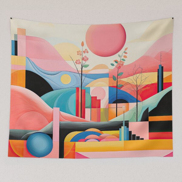 Item preview, Explore "Simplistic & Minimalistic Japanese Landscapes" with Majestic Beauty designed and sold by ArtificialGenes.