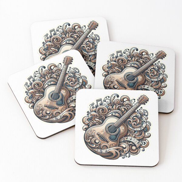 Item preview, Stylish Acoustic Guitar designed and sold by NeatSplash.