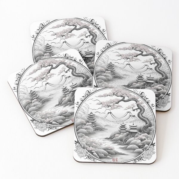 Item preview, Japanese landscape in ring designed and sold by Morleyy.