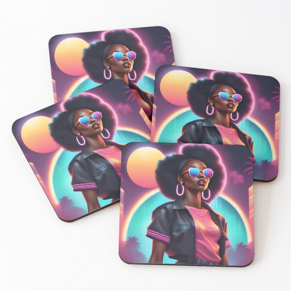 Item preview, 1980s inspired portrait of a girl designed and sold by jellyfishdsgn.