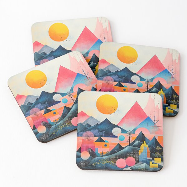 Item preview, Explore "Simplistic & Minimalistic Japanese Landscapes" with Majestic Beauty designed and sold by ArtificialGenes.