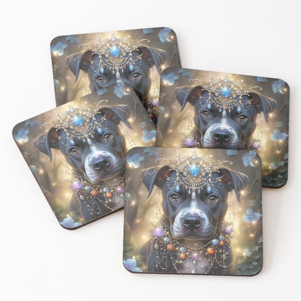 Aperçu de l'œuvre Pitbull enchanté créée et vendue par Nocturne Paws.