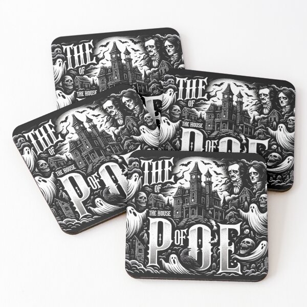 Item preview, The Haunted House of Poe: A Dark Fantasy Graphic designed and sold by BeautBoldBasic.