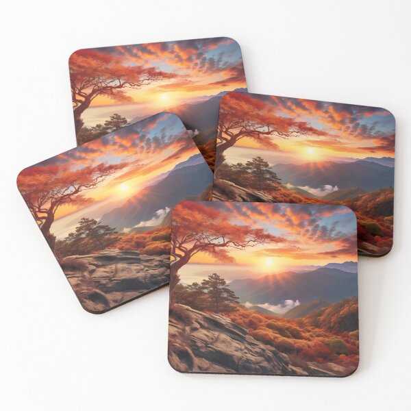 Item preview, Sunset in the Autumn Highlands designed and sold by Matt's Artificial Nature.