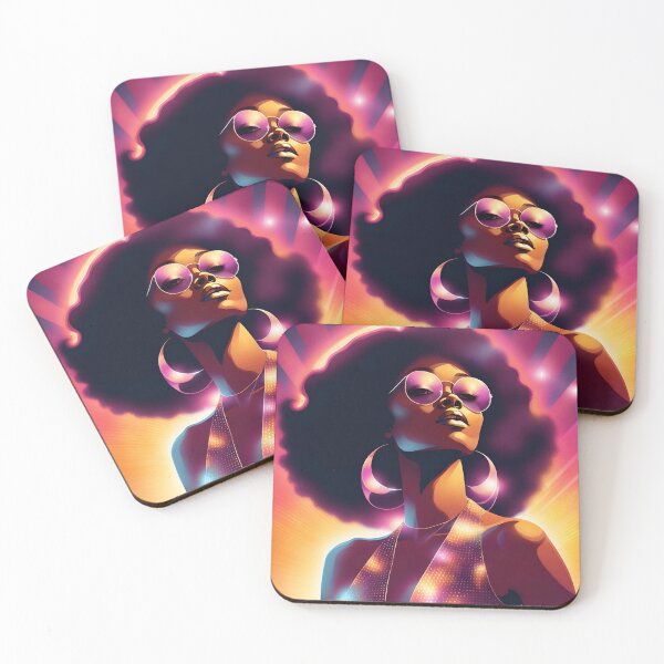Item preview, 1970s inspired portrait of a girl designed and sold by jellyfishdsgn.
