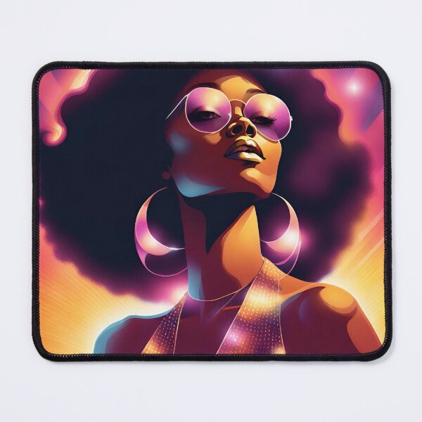 Item preview, 1970s inspired portrait of a girl designed and sold by jellyfishdsgn.