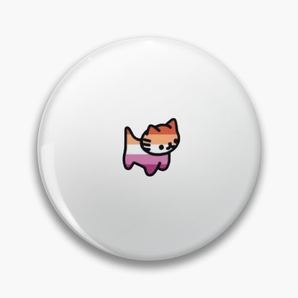 Item preview, Lesbian Pride Cat designed and sold by PandoraStars.