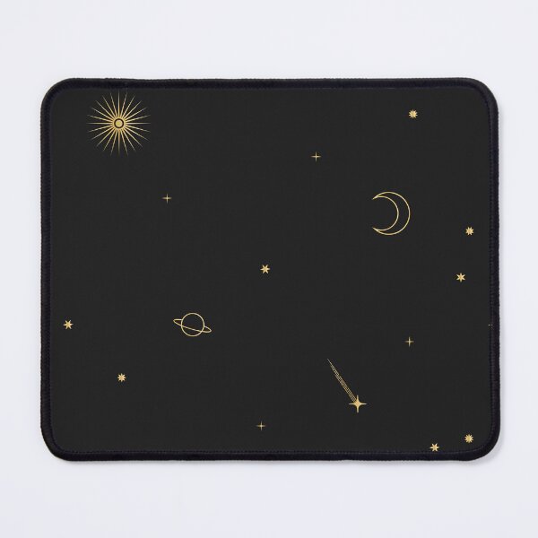 Item preview, Celestial Pattern 05 - Gold & Black designed and sold by Megs Lang.