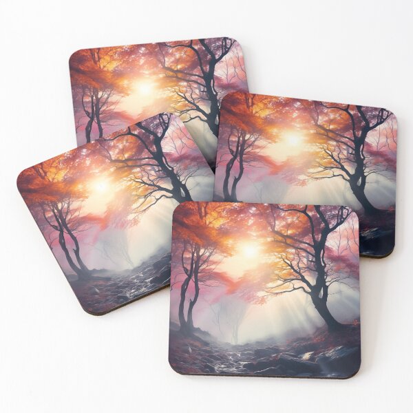Item preview, Morning Mist in the Autumn Vale designed and sold by Matt's Artificial Nature.
