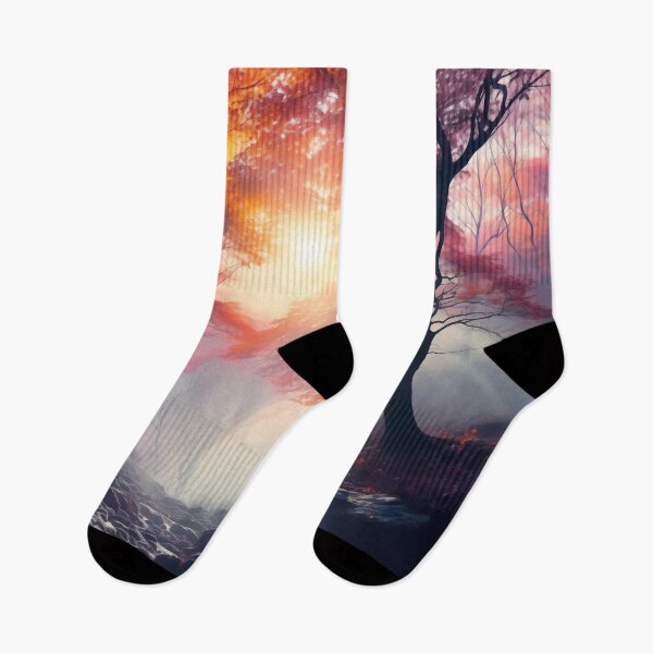 Item preview, Morning Mist in the Autumn Vale designed and sold by Matt's Artificial Nature.