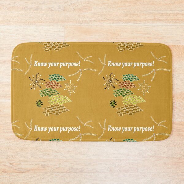 Item preview, Know your purpose - yellow and green designed and sold by SerahO.