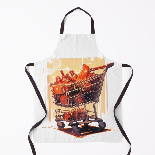 Item preview, Shopping Cart Full of Gifts designed and sold by KaleidoKiosk.
