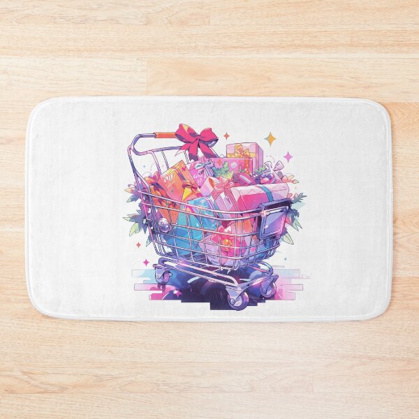 Item preview, Shopping Cart Full of Gifts designed and sold by KaleidoKiosk.