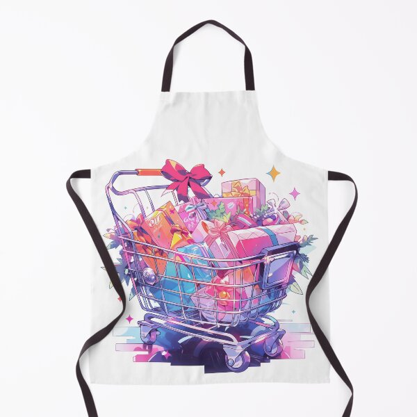 Item preview, Shopping Cart Full of Gifts designed and sold by KaleidoKiosk.
