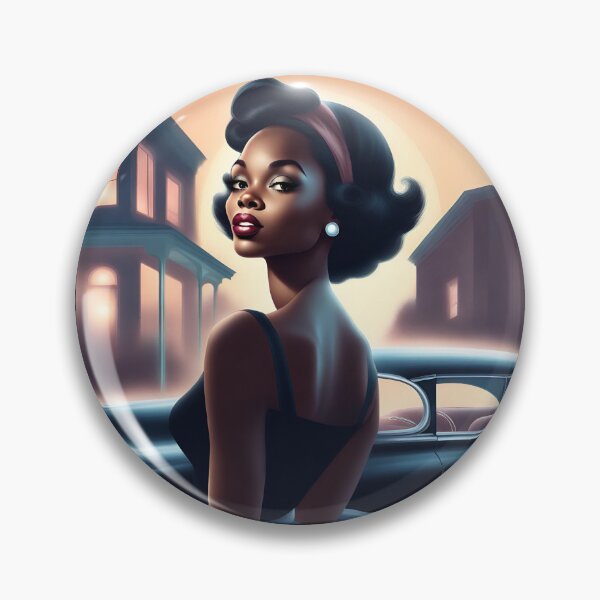 Item preview, 1950s inspired portrait of a girl designed and sold by jellyfishdsgn.