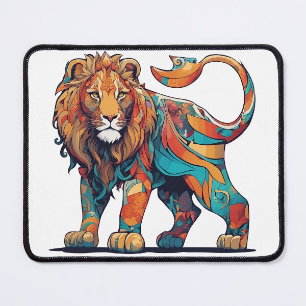 Item preview,  Colourful pattern Lion designed and sold by Morleyy.