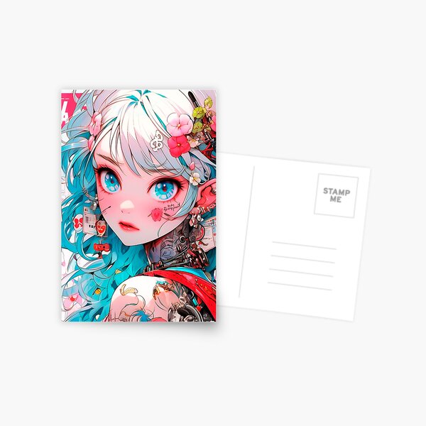Item preview, Cute girl anime designed and sold by iWallGlow.