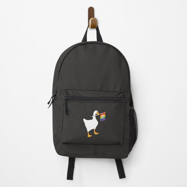 Item preview, Duck with Gay Pirate Flag designed and sold by ellclark.