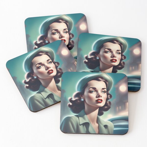 Item preview, 1940s girl designed and sold by jellyfishdsgn.
