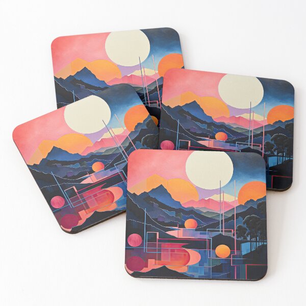 Item preview, Explore "Simplistic & Minimalistic Japanese Landscapes" with Majestic Beauty designed and sold by ArtificialGenes.