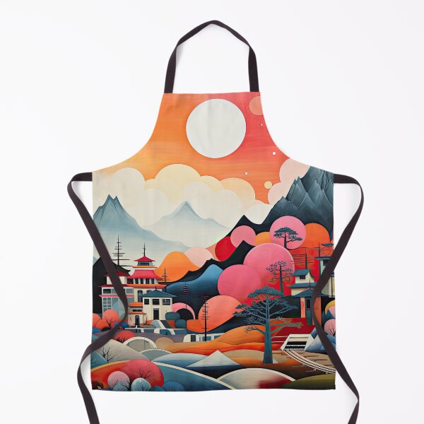 Item preview, Explore "Simplistic & Minimalistic Japanese Landscapes" with Majestic Beauty designed and sold by ArtificialGenes.