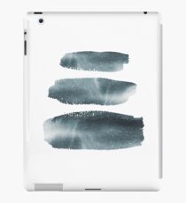 Ink Brush Block Stripes iPad Case/Skin