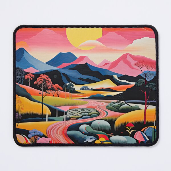 Item preview, Explore "Simplistic & Minimalistic Japanese Landscapes" with Majestic Beauty designed and sold by ArtificialGenes.