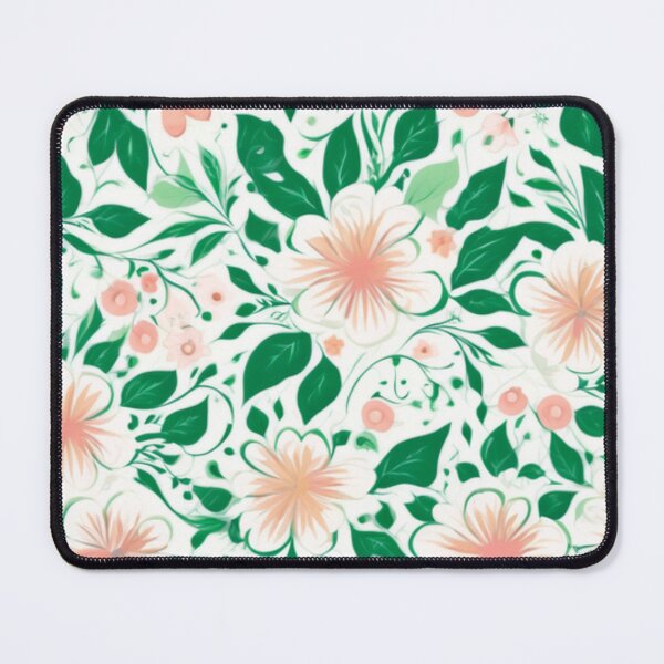 Item preview, Pink And Green Floral Pattern designed and sold by Rell1970.