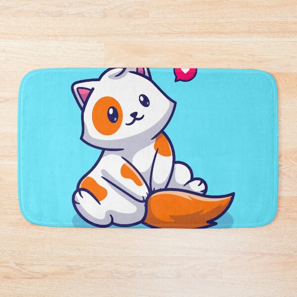 Item preview, Cute Sitting Cat Icon designed and sold by hjian8219.