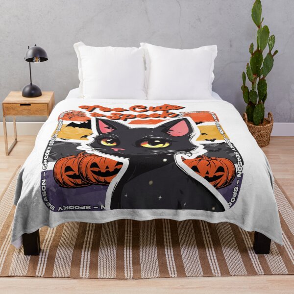 Item preview, Too cute to spook! Haloween black cat designed and sold by D-fineShop.