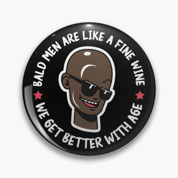 Item preview, Baldness x baldness designed and sold by The  Knick Knack Nook.