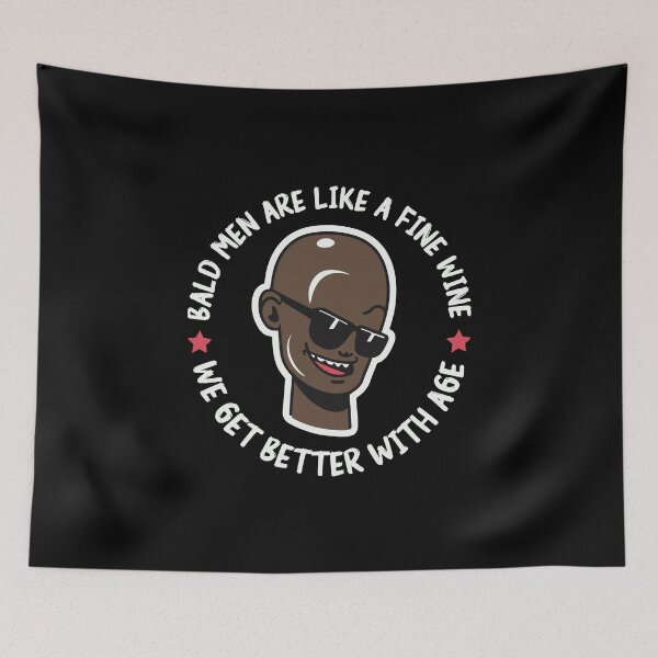 Item preview, Baldness x baldness designed and sold by The  Knick Knack Nook.