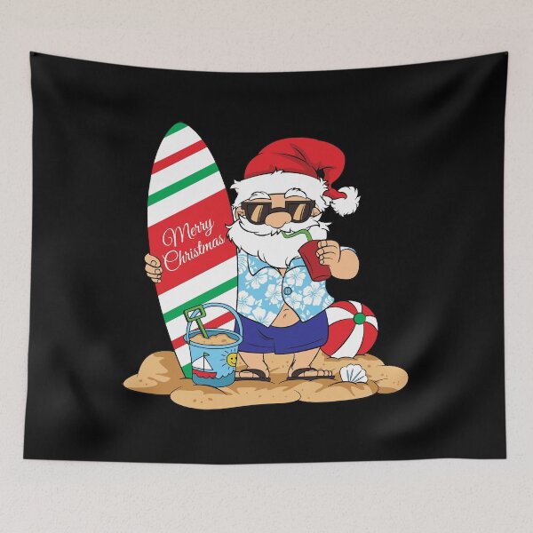 Item preview, Santa at the Beach designed and sold by Shipwrecked2020.