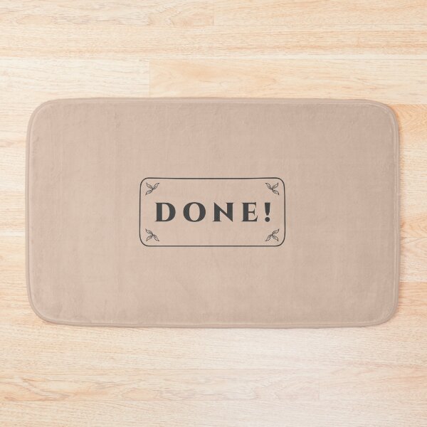 Item preview, Done ! - Cool Motivational Quote designed and sold by Islanr.