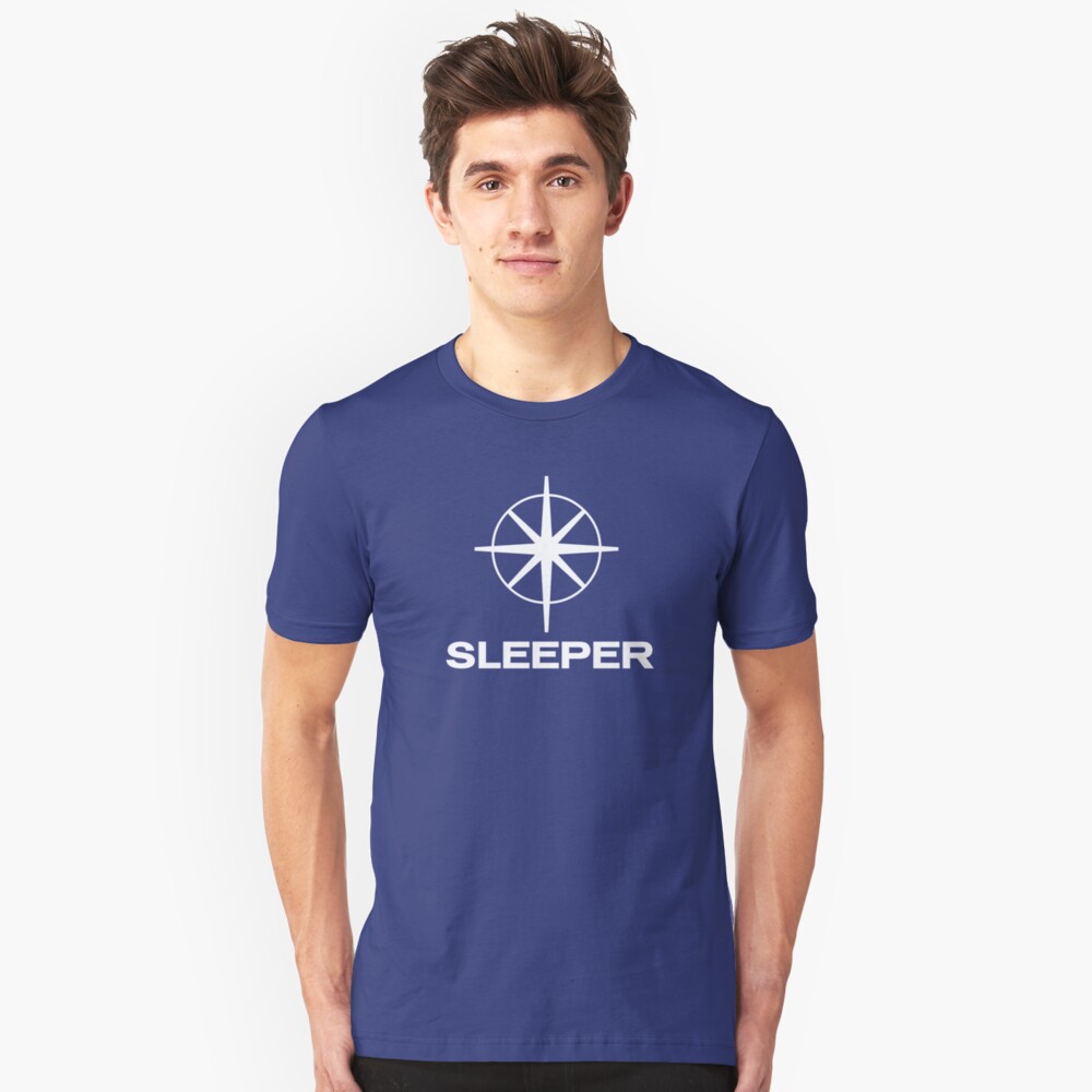 Sleeper (the band) Southern TV pastiche logo Slim Fit T-Shirt