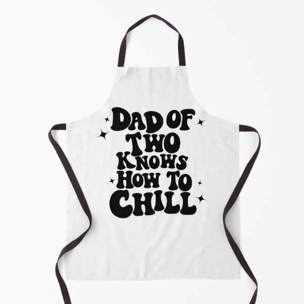 Item preview, dad of two, daughters, sons, kids, black design designed and sold by Reflect33.