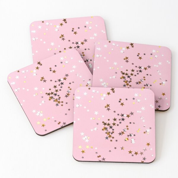 Item preview, cute pink stars designed and sold by Cecil Bee.