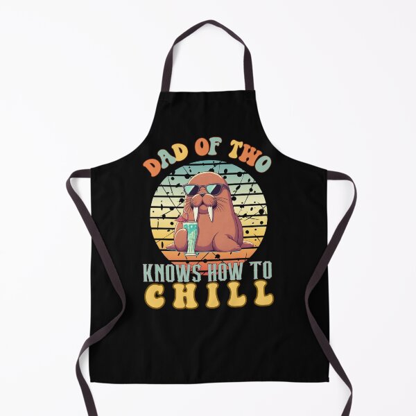 Item preview, dad of two, sons, daughters, kids, walrus designed and sold by Reflect33.