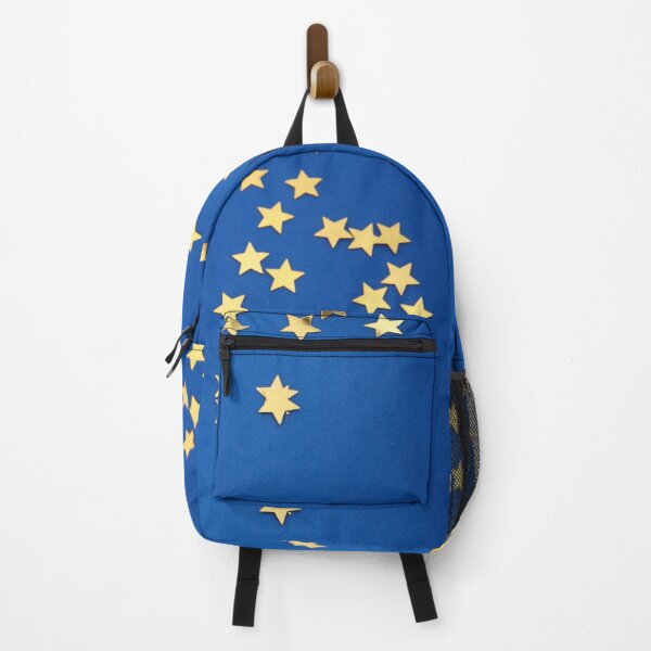 Item preview, gold stars on blue designed and sold by Cecil Bee.